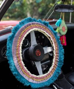 Natural Life Velvet Steering Wheel Cover CAR 12 Natural Life Velvet Steering Wheel Cover CAR