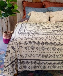 Natural Life Back To Campus Gauze Coverlet