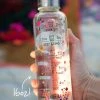 Natural Life Glass Water Bottle