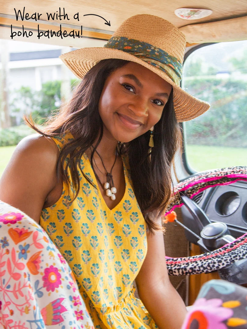 Natural Life Straw Hat 4 Natural Life Straw Hat