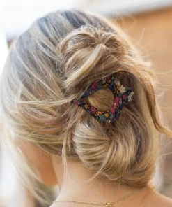 Natural Life Floral Boho Clip