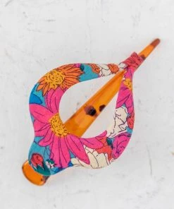 Natural Life Floral Boho Clip