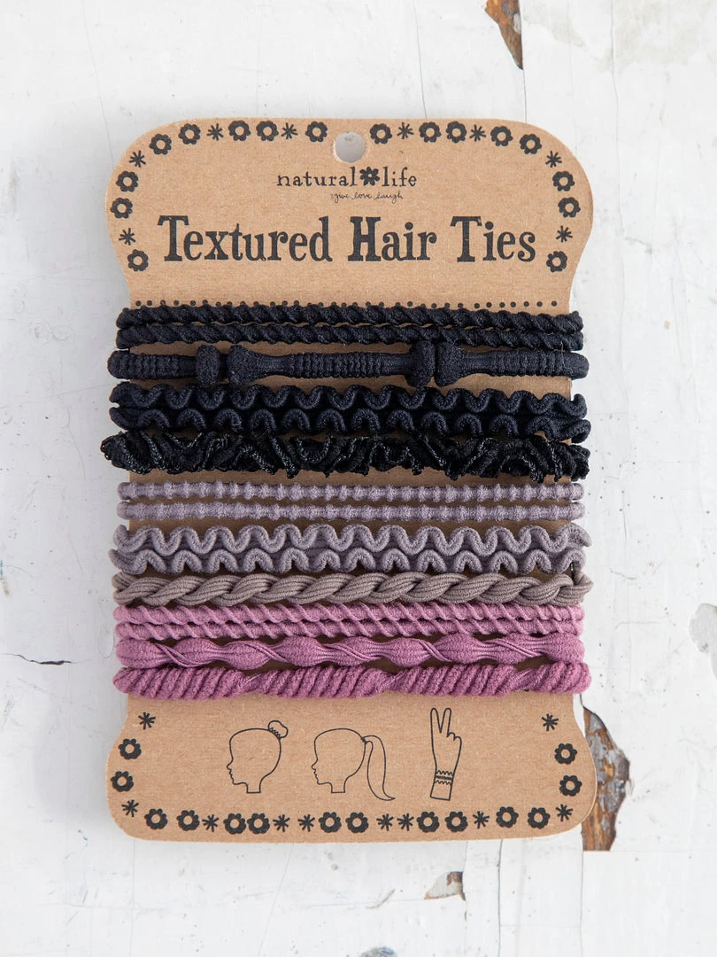 Natural Life Back To Campus Textured Hair Tie Set 3 Natural Life Back To Campus Textured Hair Tie Set