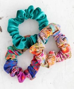 Natural Life Set Of 3 Scrunchies
