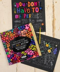 Natural Life Scratch Art Poster Book