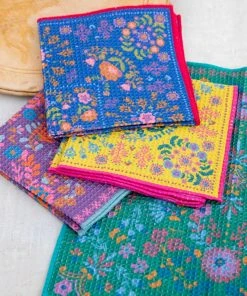 Natural Life Set Of 4 Dish Cloth Napkins HOME & LIVING 19 Natural Life Set Of 4 Dish Cloth Napkins HOME & LIVING