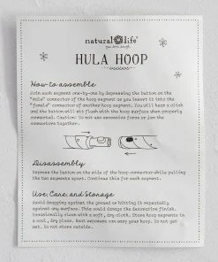 Natural Life Take Anywhere Hula Hoop SUMMER SHOP 13 Natural Life Take Anywhere Hula Hoop SUMMER SHOP