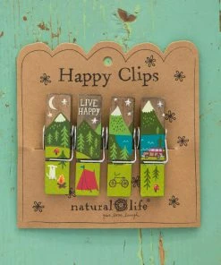 Natural Life Back To Campus Bag Clips