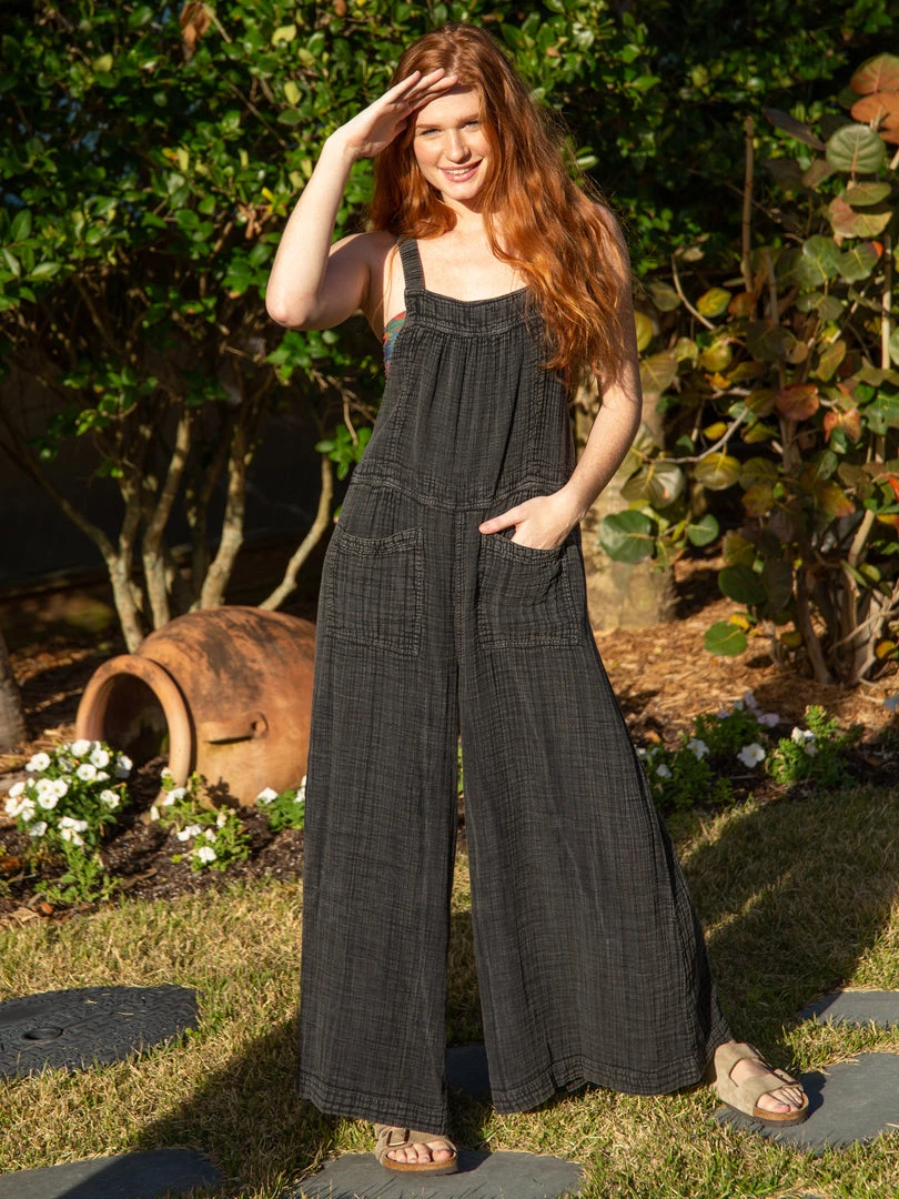 Natural Life NEW & TRENDING Dakota Gauze Overalls 8 Natural Life NEW & TRENDING Dakota Gauze Overalls