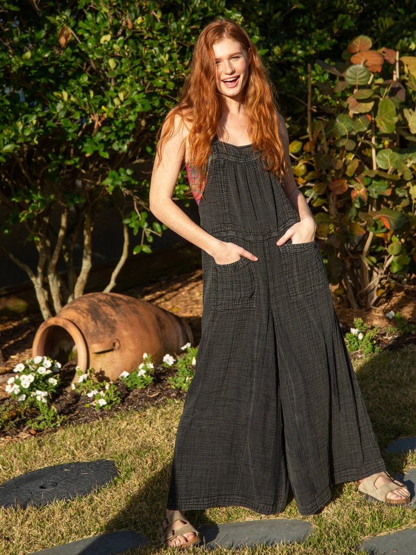 Natural Life NEW & TRENDING Dakota Gauze Overalls 3 Natural Life NEW & TRENDING Dakota Gauze Overalls