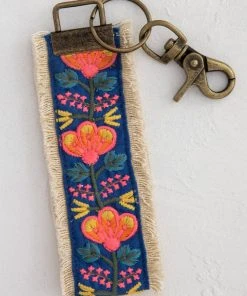 Natural Life Embroidered Key Fob CAR