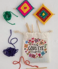 Natural Life Tiny God's Eye Craft Kit FUN & GIFTS