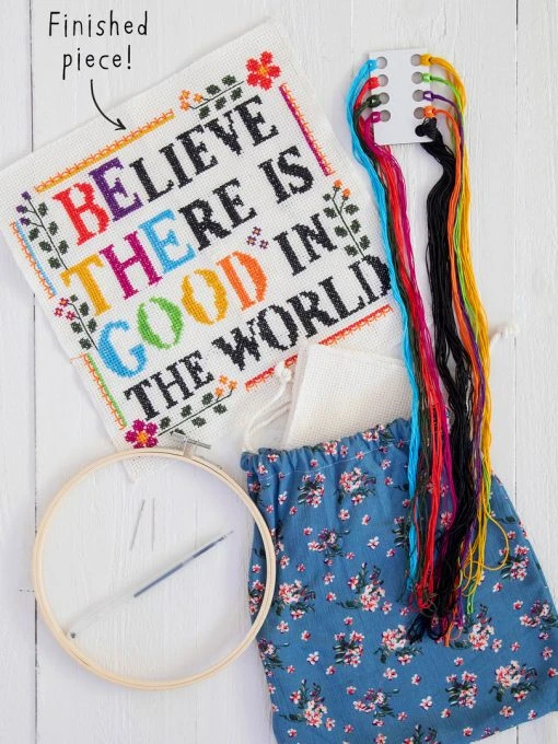 Natural Life Cross Stitch Kit FUN & GIFTS