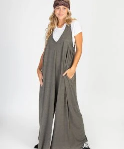 Natural Life CLOTHES Knit Jumpsuit