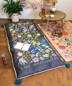 Natural Life Faux Fur Lounge Bed Roll