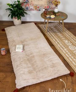 Natural Life Faux Fur Lounge Bed Roll