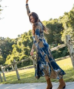 Natural Life Stevie Knit Tie-Dye Maxi