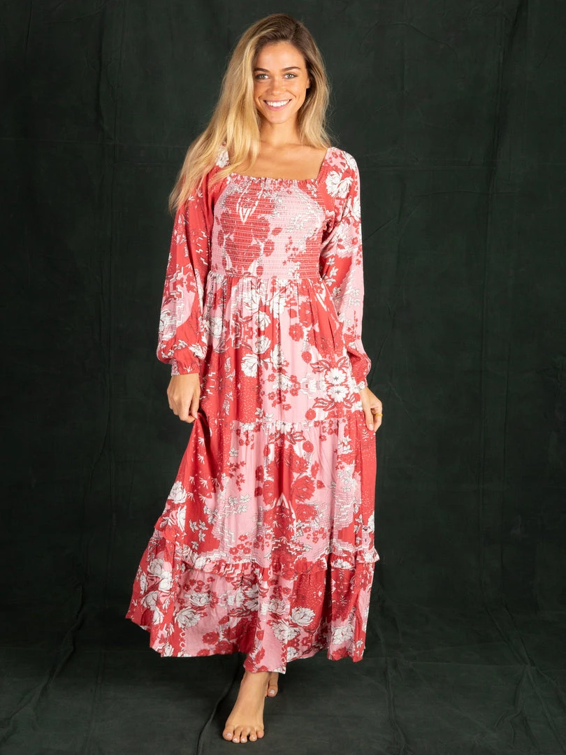 Natural Life CLOTHES Daria Smocked Maxi Dress 3 Natural Life CLOTHES Daria Smocked Maxi Dress