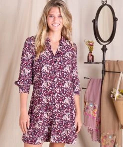 Natural Life CLOTHES Twiggy Mini Shirt Dress