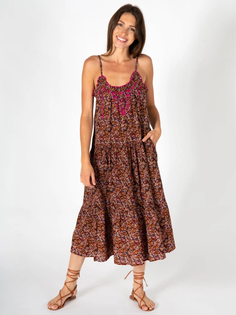 Natural Life Embroidered Harley Midi Dress NEW & TRENDING 5 Natural Life Embroidered Harley Midi Dress NEW & TRENDING