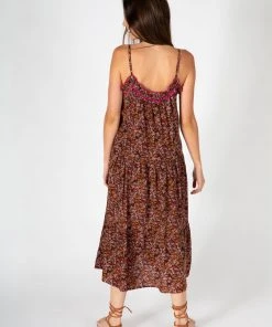 Natural Life Embroidered Harley Midi Dress NEW & TRENDING 14 Natural Life Embroidered Harley Midi Dress NEW & TRENDING
