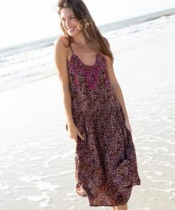 Natural Life Embroidered Harley Midi Dress NEW & TRENDING 15 Natural Life Embroidered Harley Midi Dress NEW & TRENDING