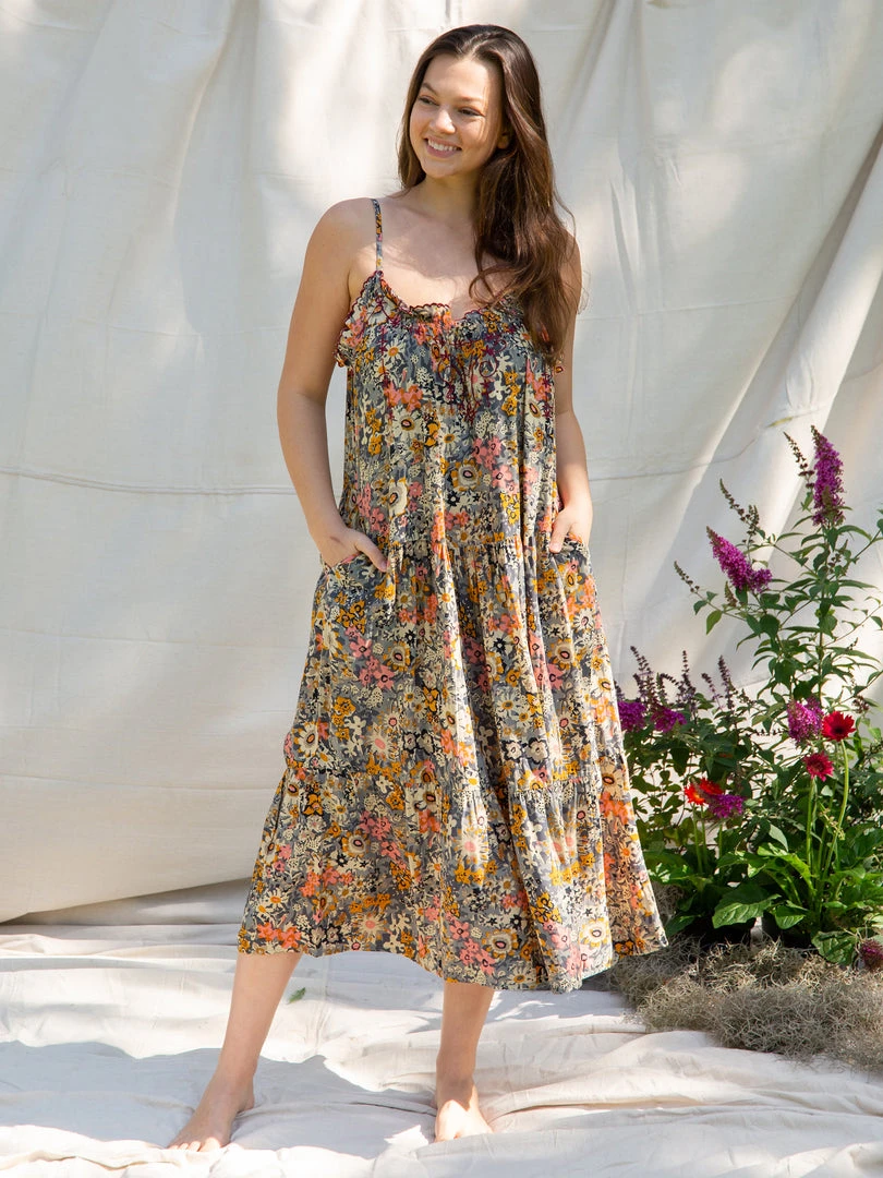 Natural Life Embroidered Harley Midi Dress NEW & TRENDING 8 Natural Life Embroidered Harley Midi Dress NEW & TRENDING