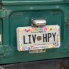 Natural Life License Plate Frame
