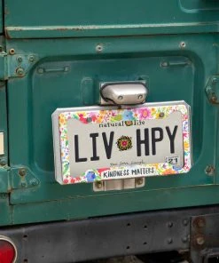 Natural Life License Plate Frame