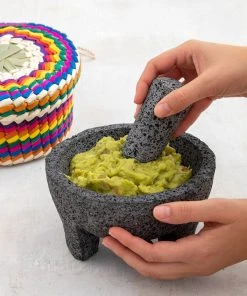 Natural Life SUMMER SHOP Molcajete & Tortilla Basket Set