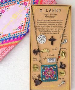 Natural Life Milagro Prayer Pocket Necklace