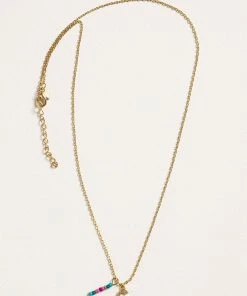 Natural Life Initial Charm Necklace Best Selling Gifts