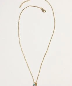 Natural Life Initial Charm Necklace Best Selling Gifts