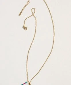 Natural Life Initial Charm Necklace Best Selling Gifts