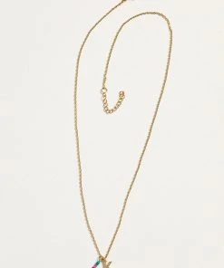 Natural Life Initial Charm Necklace Best Selling Gifts