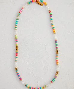 Natural Life SUMMER SHOP Beaded Disc Choker