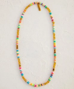 Natural Life SUMMER SHOP Beaded Disc Choker