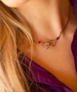 Natural Life ACCESSORIES Metal Heart Necklace