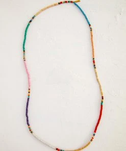 Natural Life Wooden Beaded Necklace