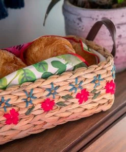 Natural Life Nantucket Bread Basket SUMMER SHOP