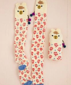 Natural Life Over-the-Knee Cozy Socks