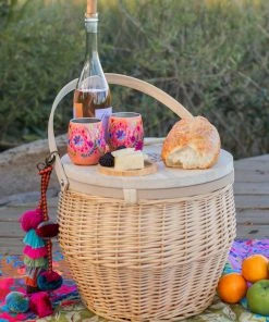 Natural Life Beach & Outdoors Picnic Basket Table