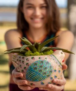 Natural Life Critter Planter Back To Campus