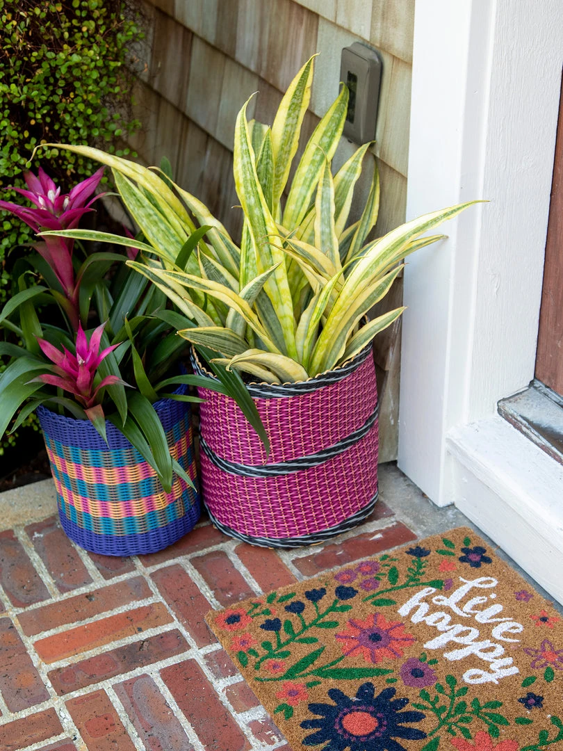 Natural Life SUMMER SHOP Katya Planter Basket Set 8 Natural Life SUMMER SHOP Katya Planter Basket Set