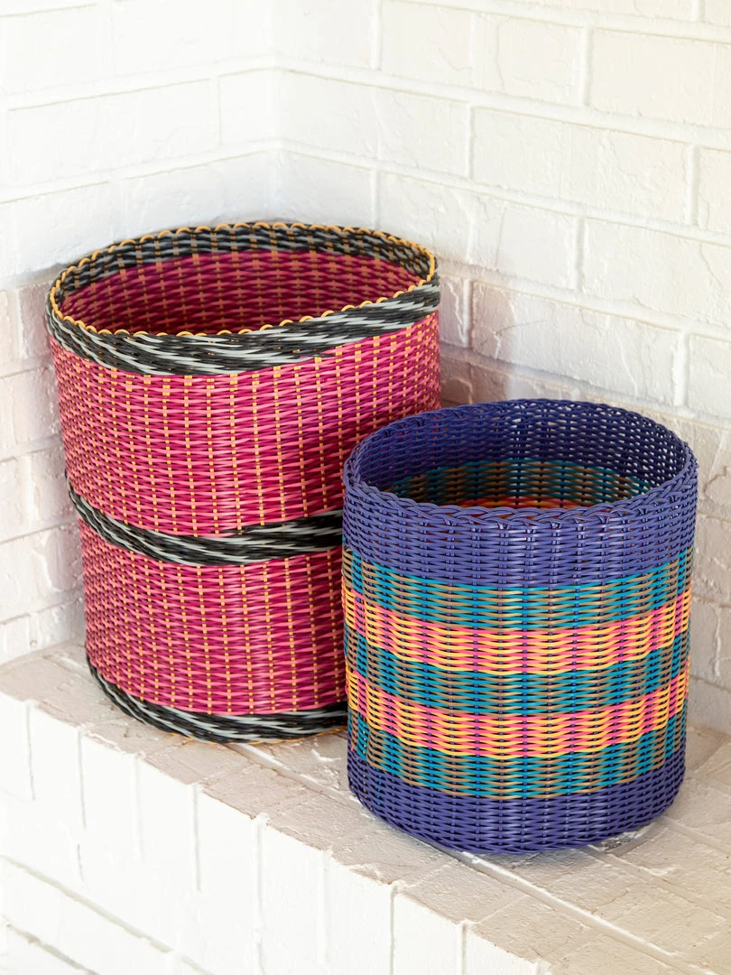 Natural Life SUMMER SHOP Katya Planter Basket Set 4 Natural Life SUMMER SHOP Katya Planter Basket Set