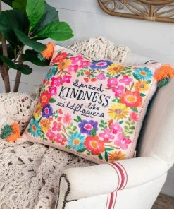 Natural Life Cozy Pillow Back To Campus