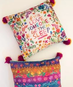 Natural Life Cozy Pillow Back To Campus