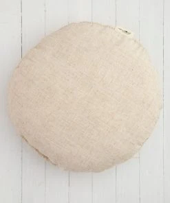 Natural Life Crochet Pillow