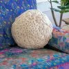 Natural Life Crochet Pillow