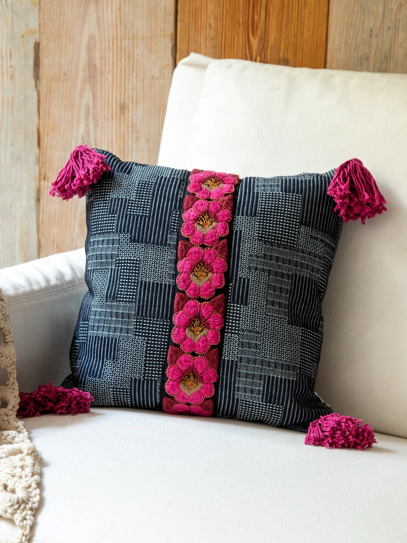 Natural Life Back To Campus Tesoro Embroidered Pillow 12 Natural Life Back To Campus Tesoro Embroidered Pillow